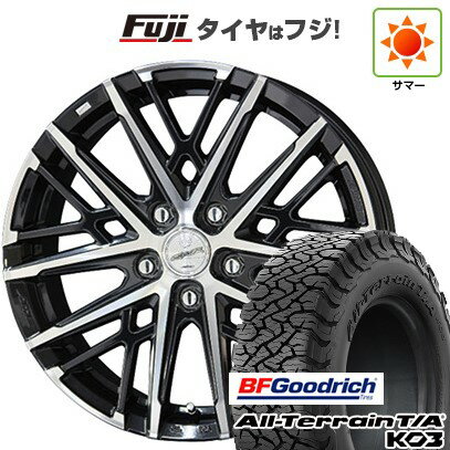 【新品国産車用5穴114.3】 夏タイヤ ホイール4本セット 225/65R17 BFグッドリッチ オールテレーンT/A KO3 RBL 共豊 スマック グレイヴ 17インチ(送料無料)