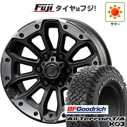 【新品】プラド/ハイラックス 夏タイヤ ホイール4本セット 265/65R17 BFグッドリッチ オールテレーンT/A KO3 RWL TUS JAPAN ジェップセン MJCR 216 8J 17インチ(送料無料)