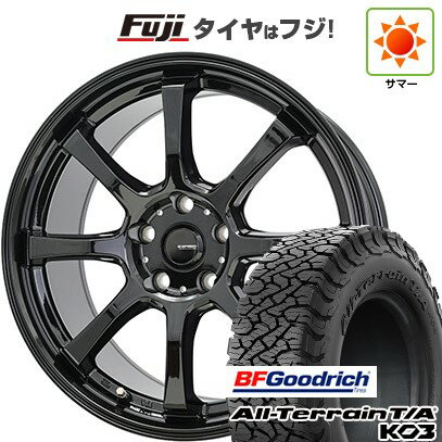 【新品国産車用5穴114.3】 夏タイヤ ホイール4本セット 215/65R16 BFグッドリッチ オールテレーンT/A KO3 RBL ホットスタッフ ジースピード G-08 6.5J 16インチ(送料無料)