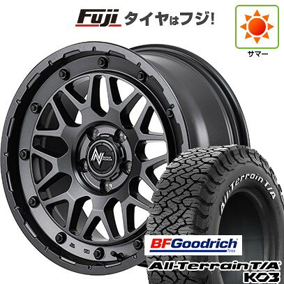 【新品】デリカD5 夏タイヤ ホイール4本セット 215/70R16 BFグッドリッチ オールテレーンT/A KO3 RWL MID WHEELS NITRO POWER M29 スティンガー 7J 16インチ(送料無料)