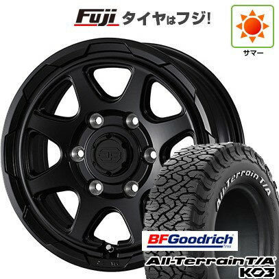 【新品】ハイエース200系 夏タイヤ ホイール4本セット 195/80R15 107S BFグッドリッチ オールテレーンT/A KO3 RWL WEDS ウェッズアドベンチャー スタットベルク 6J 15インチ(送料無料)
