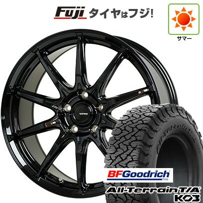【新品国産車用5穴114.3】 夏タイヤ ホイール4本セット 215/65R16 BFグッドリッチ オールテレーンT/A KO3 RBL ホットスタッフ ジースピード G-05 6.5J 16インチ(送料無料)