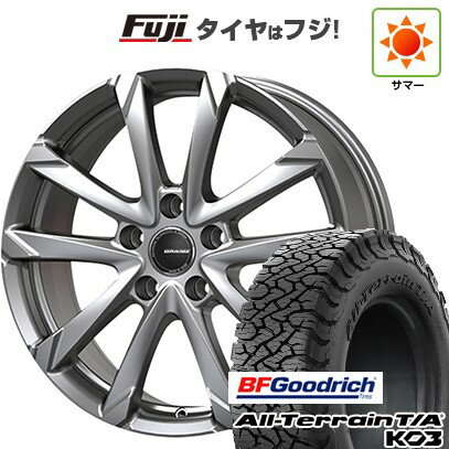 【新品国産車用5穴114.3】 夏タイヤ ホイール4本セット 225/65R17 BFグッドリッチ オールテレーンT/A KO3 RBL コーセイ クレイシズ GC36F 17インチ(送料無料)