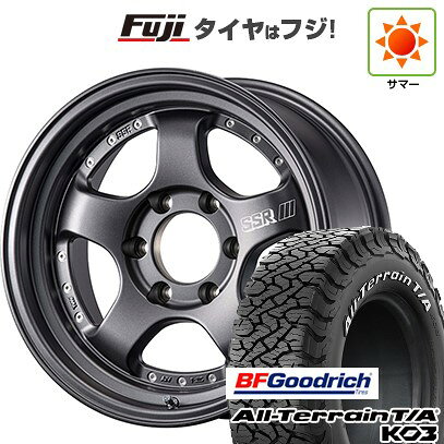 【新品】プラド/ハイラックス 夏タイヤ ホイール4本セット 265/65R17 BFグッドリッチ オールテレーンT/A KO3 RWL SSR ディバイド SP1 トレイル 8.5J 17インチ(送料無料)