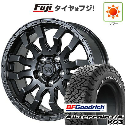 【新品】デリカD5 夏タイヤ ホイール4本セット 225/70R16 BFグッドリッチ オールテレーンT/A KO3 RWL トピー ヴァブロ RR-01 7J 16インチ(送料無料)