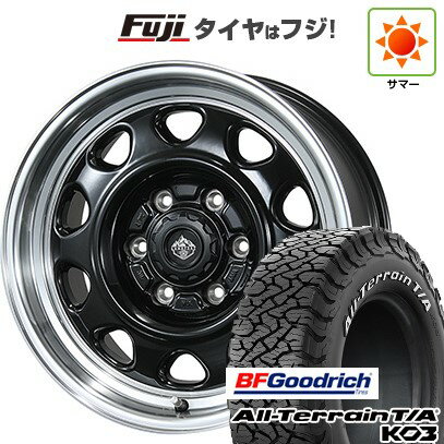 【新品】キャラバン 夏タイヤ ホイール4本セット 195/80R15 107S BFグッドリッチ オールテレーンT/A KO3 RWL トピー ランドフット SWZ 数量限定 5.5J 15インチ(送料無料)