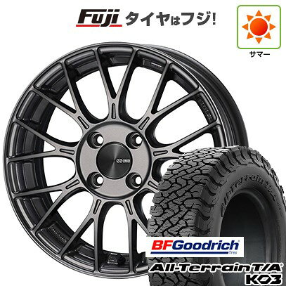 【新品国産車用5穴114.3】 夏タイヤ ホイール4本セット 225/65R17 BFグッドリッチ オールテレーンT/A KO3 RBL ENKEI エンケイ PFM1 17インチ(送料無料)