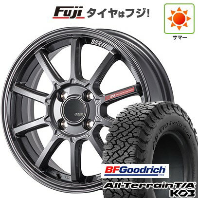 【新品国産車用5穴114.3】 夏タイヤ ホイール4本セット 225/65R17 BFグッドリッチ オールテレーンT/A KO3 RBL SSR GT GTV05 17インチ(送料無料)