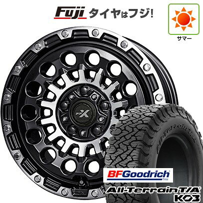 【新品国産車用5穴114.3】 夏タイヤ ホイール4本セット 215/65R16 BFグッドリッチ オールテレーンT/A KO3 RBL 共豊 PPX GX14 7J 16インチ(送料無料)
