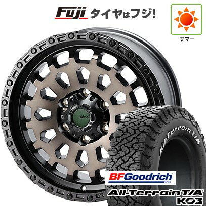 樂天商城 - 【新品】ランクル300 夏タイヤ ホイール4本セット 285/65R18 BFグッドリッチ オールテレーンT/A KO3 RWL フォーバイフォーエンジニア エアージー ヴァルカン ゴーストエディション 8.5J 18インチ(送料無料)