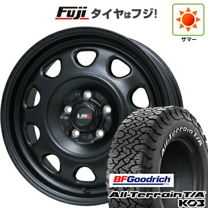 【新品国産車用5穴114.3】 夏タイヤ ホイール4本セット 235/70R16 BFグッドリッチ オールテレーンT/A KO3 RWL レアマイスター LMG OFF-STYLE(マットブラック) 16インチ(送料無料)