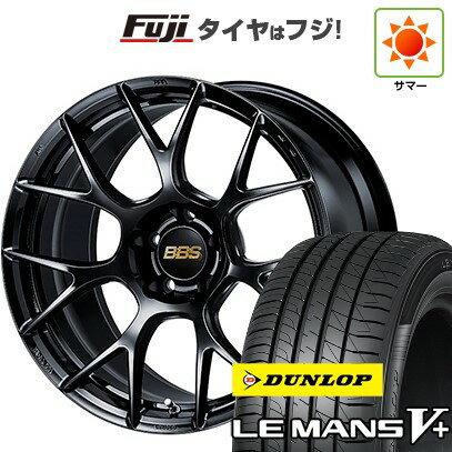 【新品国産5穴100車】 夏タイヤ ホイール4本セット 215/35R19 ダンロップ ルマン V+(ファイブプラス) BBS JAPAN RE-V7 19インチ(送料無料) サマータイヤ