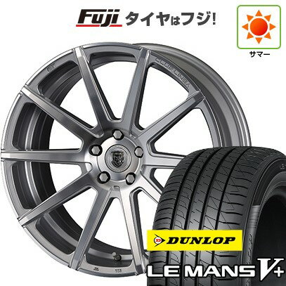 【新品国産車用5穴114.3】 夏タイヤ ホイール4本セット 245/35R20 ダンロップ ルマン V+(ファイブプラス) クリムソン クラブリネア マルディーニ FF 20インチ(送料無料)