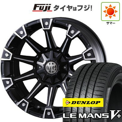 【新品国産車用5穴114.3】 夏タイヤ ホイール4本セット 245/40R20 ダンロップ ルマン V+(ファイブプラス) クリムソン マーテルギア(MG) モンスター 20インチ(送料無料)