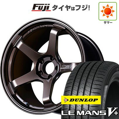 【新品国産車用5穴114.3】 夏タイヤ ホイール4本セット 245/40R19 ダンロップ ルマン V+(ファイブプラス) ヨコハマ アドバンレーシング GT ビヨンド 19インチ(送料無料)