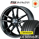 【新品国産5穴114.3車】 夏タイヤ ホイール4本セット 245/45R19 ダンロップ ルマン V+(ファイブプラス) WEDS ウェッズスポーツ RN-5...