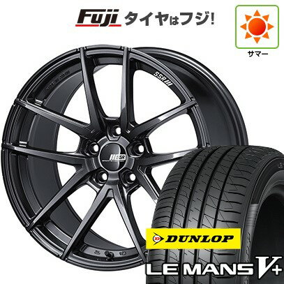 【新品国産車用5穴100】 夏タイヤ ホイール4本セット 215/40R18 ダンロップ ルマン V+(ファイブプラス) SSR ライナー タイプ10モノブロック 18インチ(送料無料)