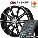 【新品】シエンタ 2015-22 夏タイヤ ホイール4本セット 195/50R16 ミレバー スポーツマクロ MA349(限定) モンツァ JPスタイル MJ01 16インチ(送料無料) サマータイヤ(2)