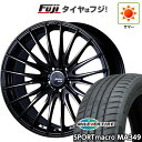 【新品国産5穴114.3車】 夏タイヤ ホイール4本セット 245/45R19 ミレバー スポーツマクロ MA349(限定) SSR ブリッカー 01F 19イ...