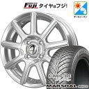 【新品国産4穴100車】 オールシーズンタイヤ ホイール4本セット 175/65R14 クムホ マーシャル MH22 オールシーズン(限定) テクノピア アルテ...