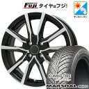 【新品国産4穴100車】 オールシーズンタイヤ ホイール4本セット 175/65R15 クムホ マーシャル MH22 オールシーズン(限定) エルベ Vスポーク...