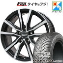 【新品国産5穴100車】 オールシーズンタイヤ ホイール4本セット 215/45R17 クムホ マーシャル MH22 オールシーズン(限定) エルベ Vスポーク...