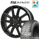 【新品 軽自動車】ハスラー オールシーズンタイヤ ホイール4本セット 165/65R14 クムホ マーシャル MH22 オールシーズン(限定) ブランドル N5...