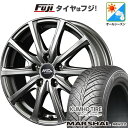 【新品国産5穴114.3車】 オールシーズンタイヤ ホイール4本セット 235/50R18 クムホ マーシャル MH22 オールシーズン(限定) MID WHEELS V25 メタリックグレー 18インチ(送料無料)