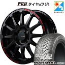 【新品国産5穴114.3車】 オールシーズンタイヤ ホイール4本セット 235/55R18 クムホ マーシャル MH22 オールシーズン(限定) MID WHE...