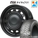 【新品 軽自動車】N-BOX タント スペーシア オールシーズンタイヤ ホイール4本セット 155/65R14 クムホ マーシャル MH22 オールシーズン(限...
