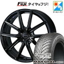 【新品国産5穴114.3車】 オールシーズンタイヤ ホイール4本セット 235/50R18 クムホ マーシャル MH22 オールシーズン(限定) WEDS ウェ...