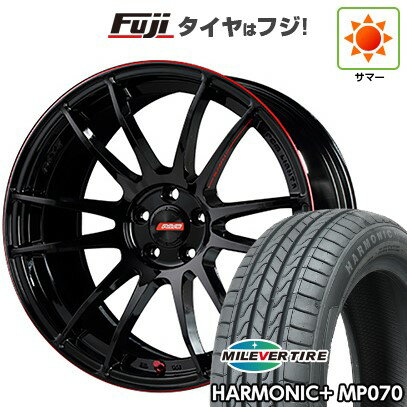 【新品】60系プリウス 夏タイヤ ホイール4本セット 195/60R17 ミレバー ハーモニック プラス MP070(限定) RAYS レイズ グラムライツ 57エクストリーム REV LIMIT EDITION 17インチ(送料無料) サマータイヤ