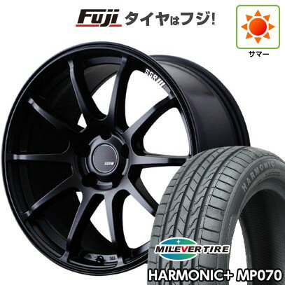 【新品】60系プリウス 夏タイヤ ホイール4本セット 195/60R17 ミレバー ハーモニック プラス MP070(限定) SSR GT GTV02 7J 17インチ(送料無料)