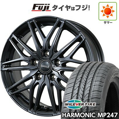 【新品国産車用5穴114.3】 夏タイヤ ホイール4本セット 205/65R16 ミレバー ハーモニック MP247(限定) トピー シビラ NEXT W45 6.5J 16インチ(送料無料)