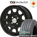 【新品 軽自動車】エブリイワゴン 夏タイヤ ホイール4本セット 165/50R15 ミレバー ハーモニック MP247(限定) モリタ デイトナズ G2 15イ...