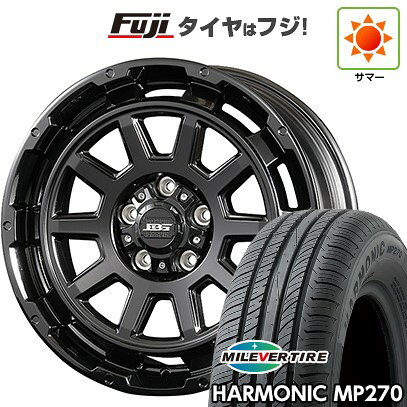 【新品国産車用5穴114.3】 夏タイヤ ホイール4本セット 215/65R16 ミレバー ハーモニック MP270(限定) コーセイ ボトムガルシア ディグレ 16インチ(送料無料)