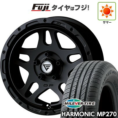 【新品国産車用5穴114.3】 夏タイヤ ホイール4本セット 215/65R16 ミレバー ハーモニック MP270(限定) デルタフォース オーバーランダー 7J 16インチ(送料無料)