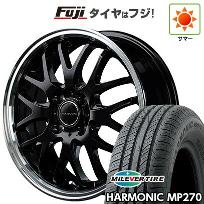 【新品 軽自動車】N-BOX タント スペーシア 夏タイヤ ホイール4本セット 155/65R14 ミレバー ハーモニック MP270(限定) MID WHEELS エグゼ10 14インチ(送料無料) サマータイヤ
