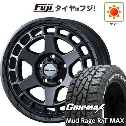 【新品国産5穴114.3車】 夏タイヤ ホイール4本セット 215/65R16 グリップマックス マッドレイジR/T MAX RWL(限定) WEDS ウェッズアドベンチャー マッドヴァンス X タイプS 16インチ(送料無料) サマータイヤ