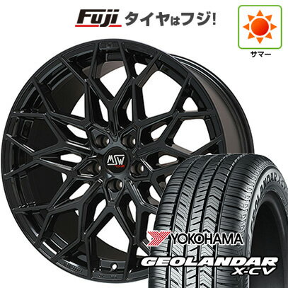 【新品】レクサスNX 2021/11- 夏タイヤ ホイール4本セット 235/50R20 ヨコハマ ジオランダー X-CV G057 MSW by OZ Racing MSW 51(グロスブラック) 20インチ(送料無料)