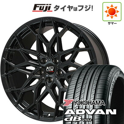 【新品】レクサスNX 2021/11- 夏タイヤ ホイール4本セット 235/50R20 ヨコハマ アドバン dB V552 MSW by OZ Racing MSW 51(グロスブラック) 20インチ(送料無料)