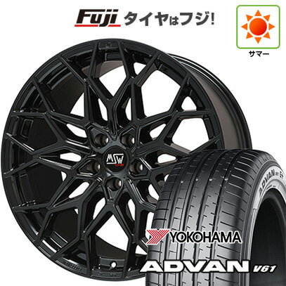 【新品】レクサスNX 2021/11- 夏タイヤ ホイール4本セット 235/50R20 ヨコハマ アドバン V61 MSW by OZ Racing MSW 51(グロスブラック) 20インチ(送料無料)
