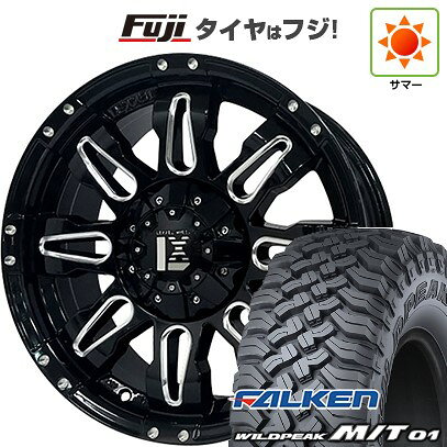 【新品国産車用6穴139.7】 夏タイヤ ホイール4本セット 285/70R17 ファルケン ワイルドピーク M/T01 オ..