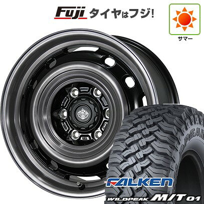 【新品】プラド/ハイラックス 夏タイヤ ホイール4本セット 265/70R17 ファルケン ワイルドピーク M/T01 トピー ランドフット XFG 数量限定 8J 17インチ(送料無料)