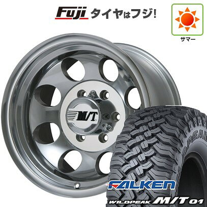 【新品国産車用6穴139.7】 夏タイヤ ホイール4本セット 315/75R16 ファルケン ワイルドピーク M/T01 ミッキートンプソン クラシック3 10J 16インチ(送料無料)