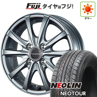 【新品】C28系セレナ用 夏タイヤ ホイール4本セット 205/65R16 ネオリン ネオツアー(限定) ブリヂストン バルミナ LS10 16インチ(送料無料) サマータイヤ