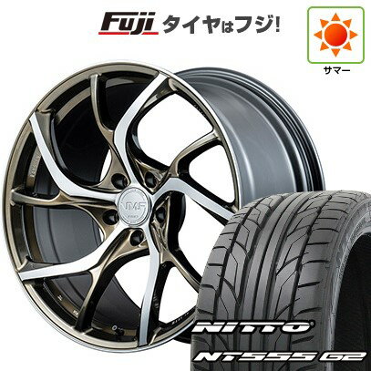 【パンク保証付き】【新品国産車用5穴114.3】 夏タイヤ ホイール4本セット 245/35R20 ニットー NT555 G2 RAYS レイズ VMF C-01 LIMITED EDITION 20インチ(送料無料)