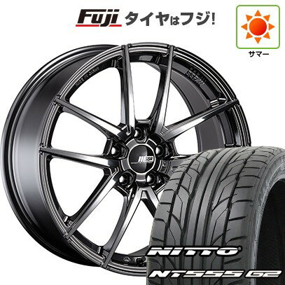 【パンク保証付き】【新品国産5穴114.3車】 夏タイヤ ホイール4本セット 235/35R20 ニットー NT555 G2 SSR ライナー タイプ10モノブロック 20インチ(送料無料) サマータイヤ