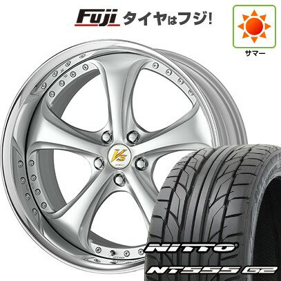 【パンク保証付き】【新品国産5穴100車】 夏タイヤ ホイール4本セット 215/35R19 ニットー NT555 G2 WORK ワーク VS VS-KF# 19インチ(送料無料) サマータイヤ