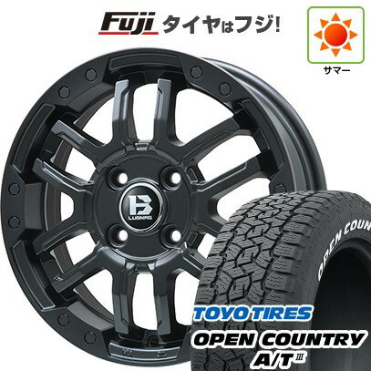 【新品国産車用5穴114.3】 夏タイヤ ホイール4本セット 235/60R18 トーヨー オープンカントリー A/T III RWL/RBL ビッグウエイ B-LUGNAS FRD(マットブラック) 18インチ(送料無料)